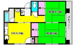 睦マンションの物件間取画像